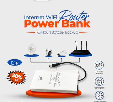 12W WiFi Router Power Bank